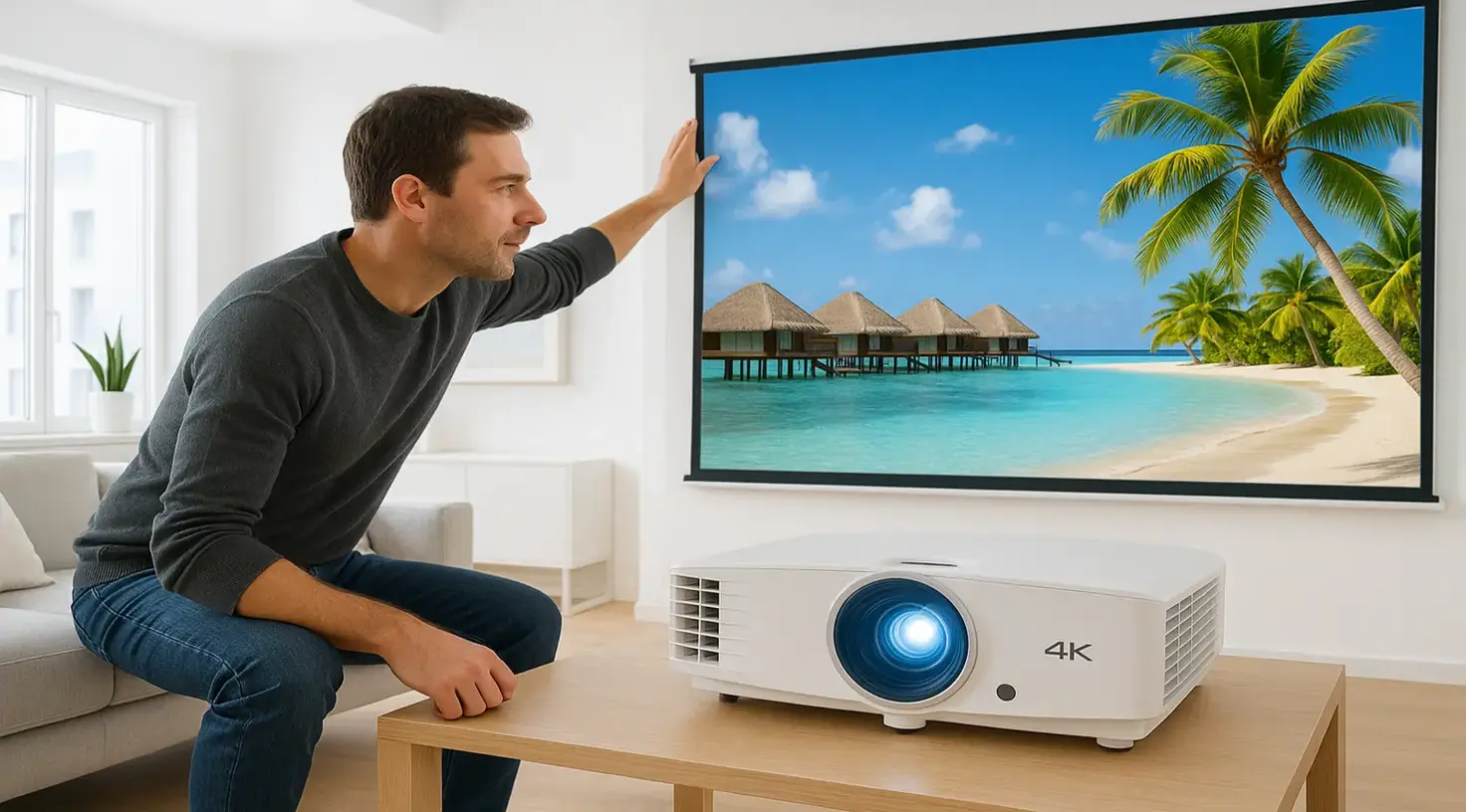 4K LED Beamer