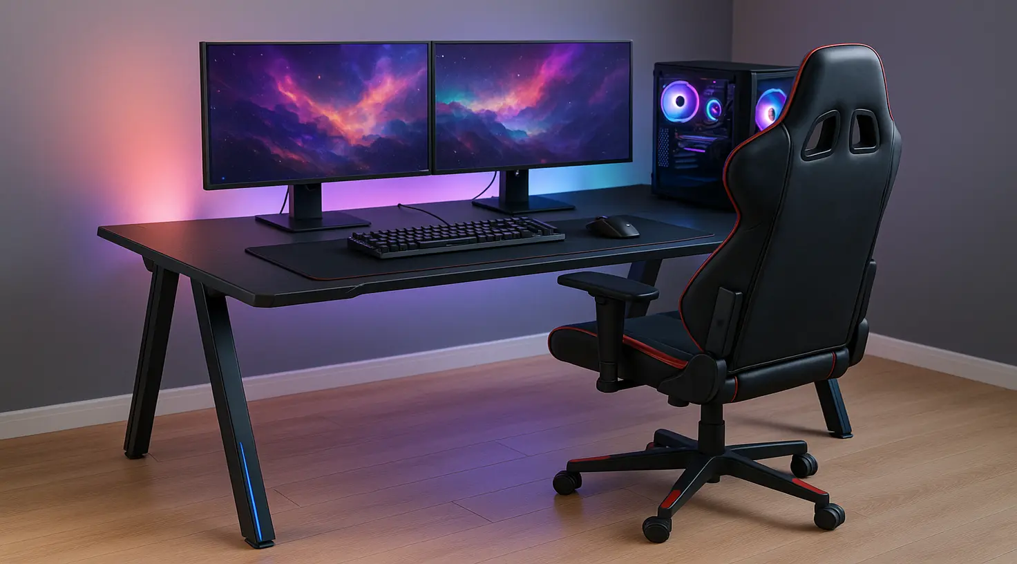 Moderner PC-Gaming-Tisch