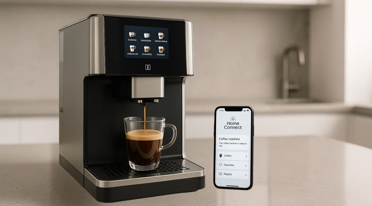 Smarter Kaffeeautomat