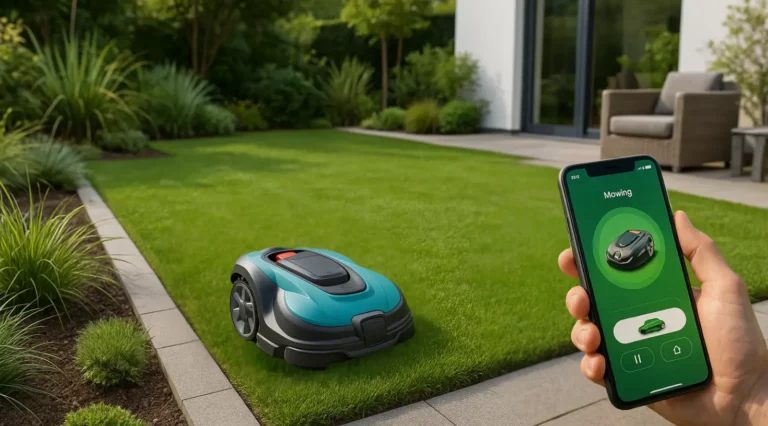Mähroboter mit Kantenmähfunktion: Präzise Rasenkanten ohne Nacharbeit