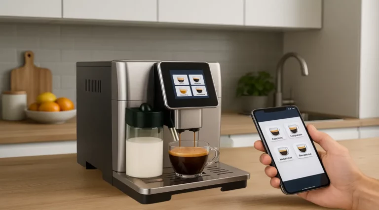 Kaffeevollautomat mit App Steuerung: Smarter Kaffeegenuss auf Knopfdruck